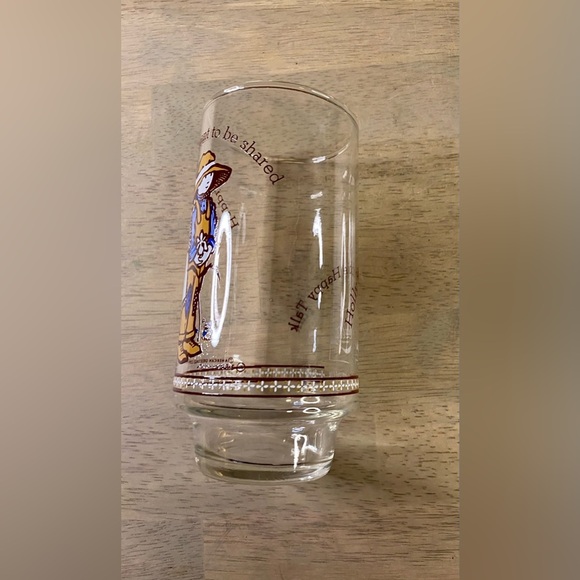 Set of 4 Vintage Holly Hobbie "Happy Talk" Drinking Glasses Coca Cola 1 American - Picture 11 of 16